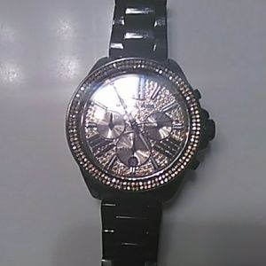 Michael kors watch with real diamonds